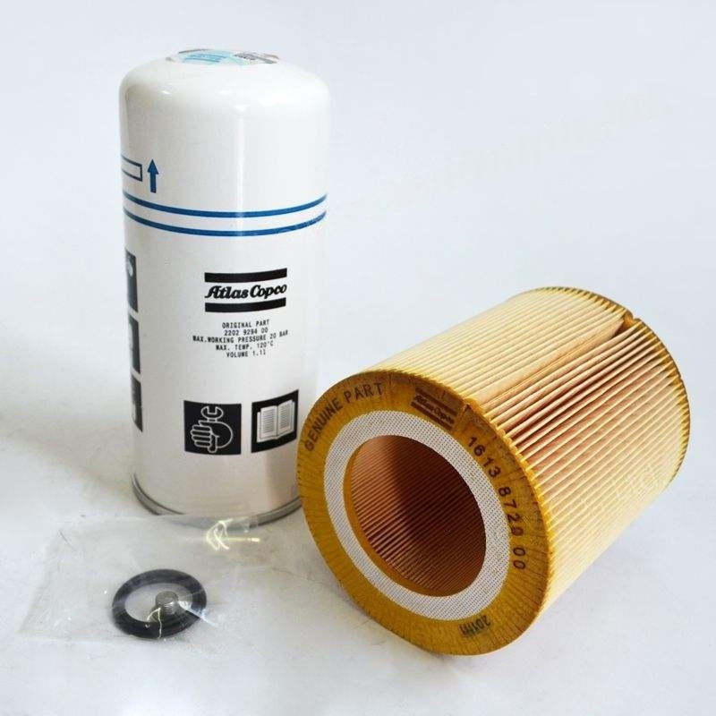 2901200610 „Atlas Copco“ oro kompresoriaus rinkinio filtro separatoriaus originalo alyvos filtro dalys