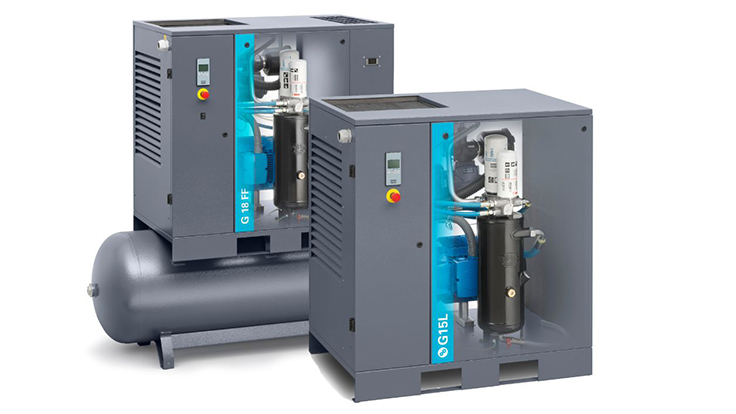 „Atlas Copco G“ serijos hidraulinis stūmoklis kompresorius