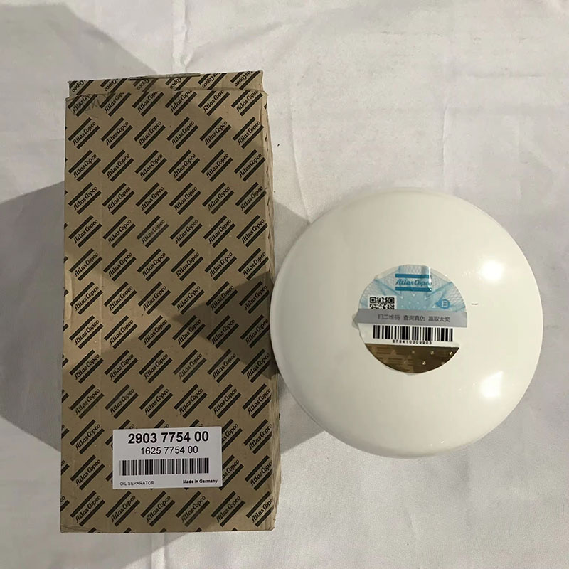 2903775400 = 1625775400 „Atlas Copco“ varžtų oro kompresoriaus alyvos filtro originalas