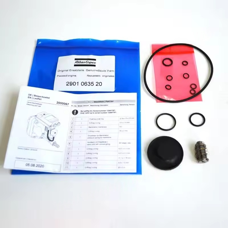 Originalus 2901063520 „Atlas Copco EWD330“ elektroninis kanalizacijos vožtuvo solenoidinio vožtuvo aptarnavimo priežiūros rinkinys
