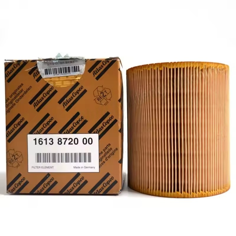1613872000 „Atlas Copco“ varžtų oro kompresoriaus oro filtro originalas