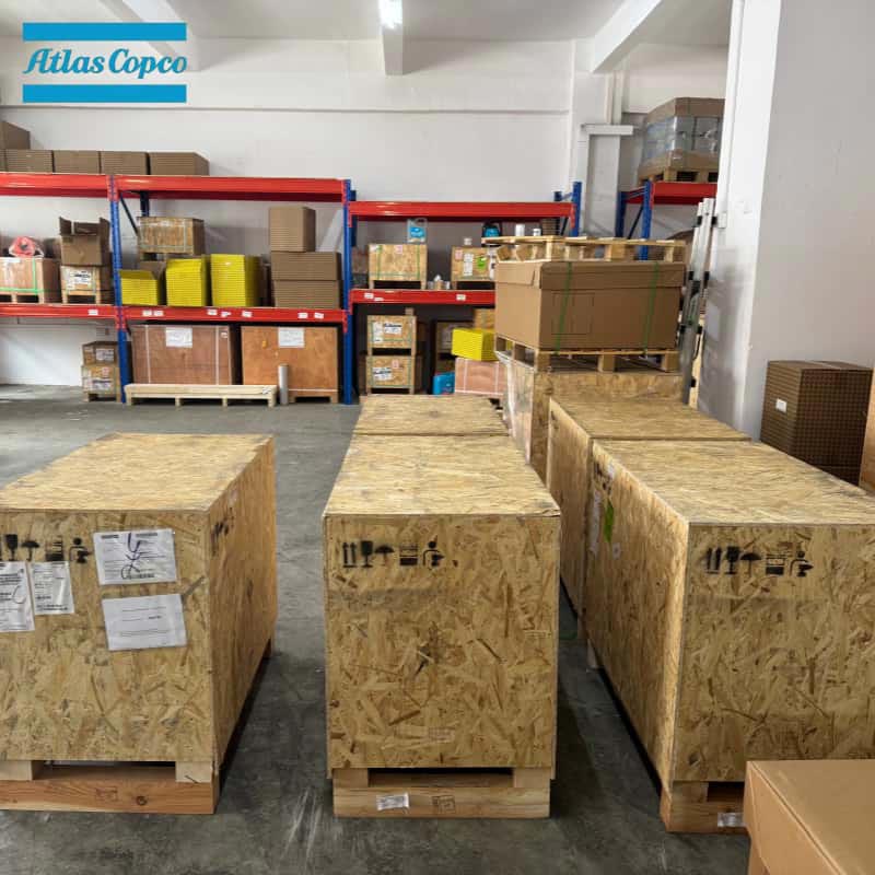 Atlas Copco 1616757591 2902022210 Originalus oro galo varžto elementas GA GX serijos kompresoriaus galvutė