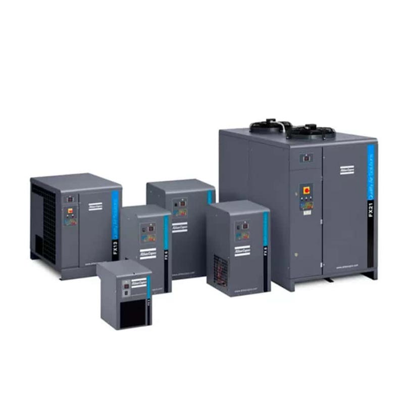 Atlas Copco F285 aušinimo oro džiovintuvas 17,1 M3 per min Originalus pramoninis suspausto oro džiovintuvas 16 barų