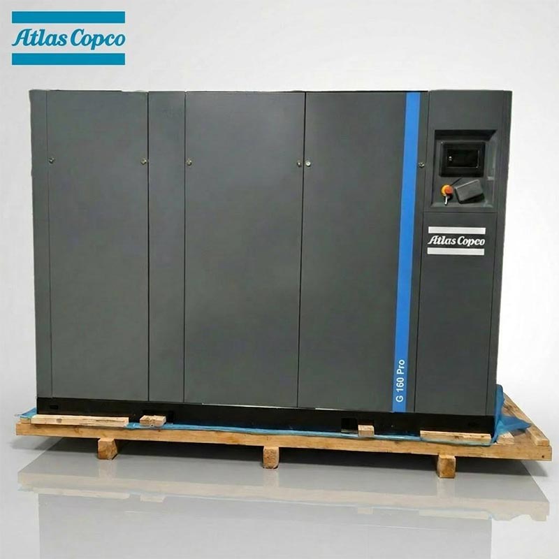 Atlas Copco GA160 Pro 160kW 215AG alyvos įpurškimo sukamasis sraigtinis oro kompresorius 7.5 10bar 1543CFM