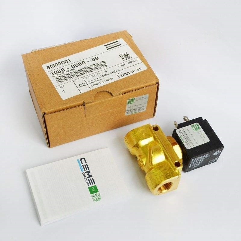 „Atlas Copco Inverter Solenoid Valve GA37VSD“ metalo modelis 1089058009 pramoniniams kompresoriams