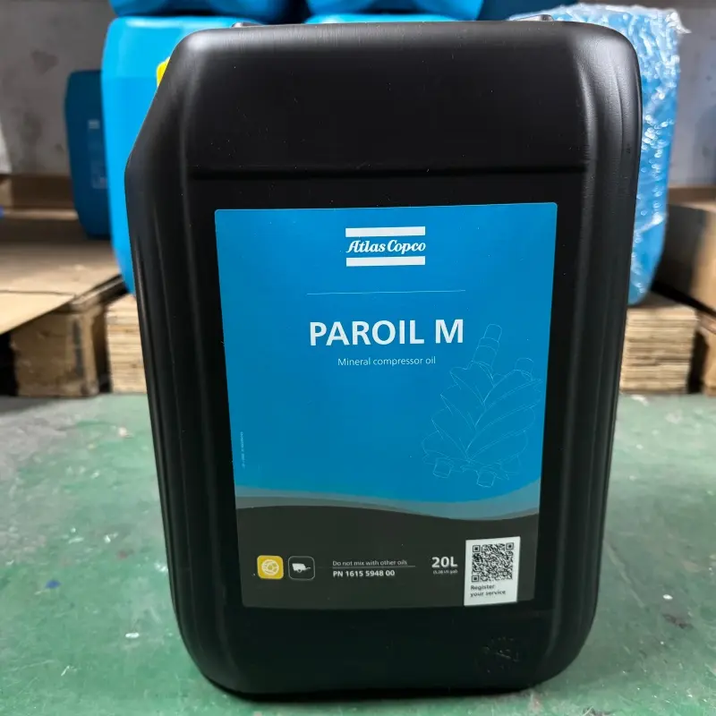 Atlas Copco Oil 1615594800 Paroil M mineralinis tepalas nešiojamiems kompresoriams, originalus