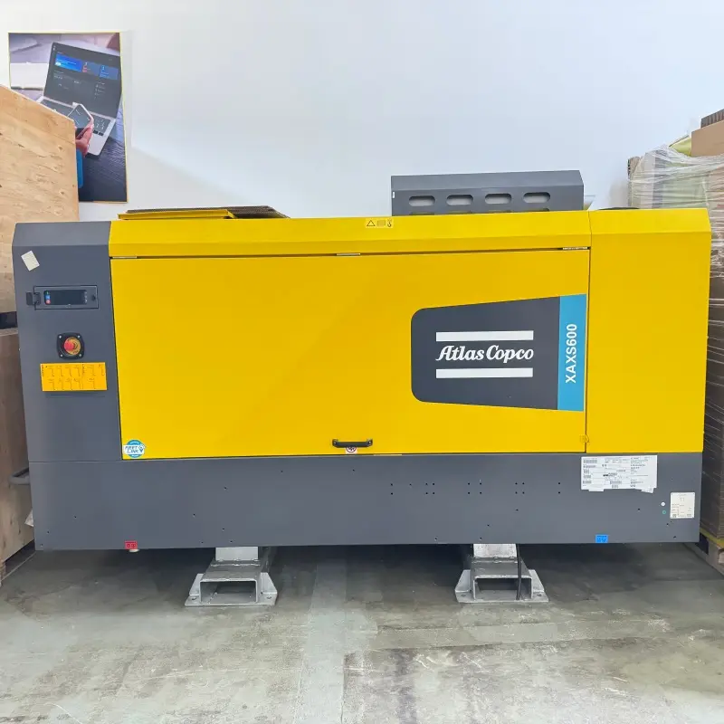 Atlas Copco XAXS600 nešiojamasis dyzelinis sraigtinis oro kompresorius kasybos gręžimo originalas