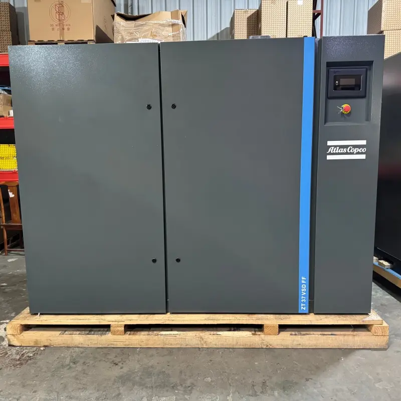 Atlas Copco ZT 37 VSD FF sraigtinis kompresorius be alyvos 37 kW 50 AG džiovintuvas, 0 klasė originalus